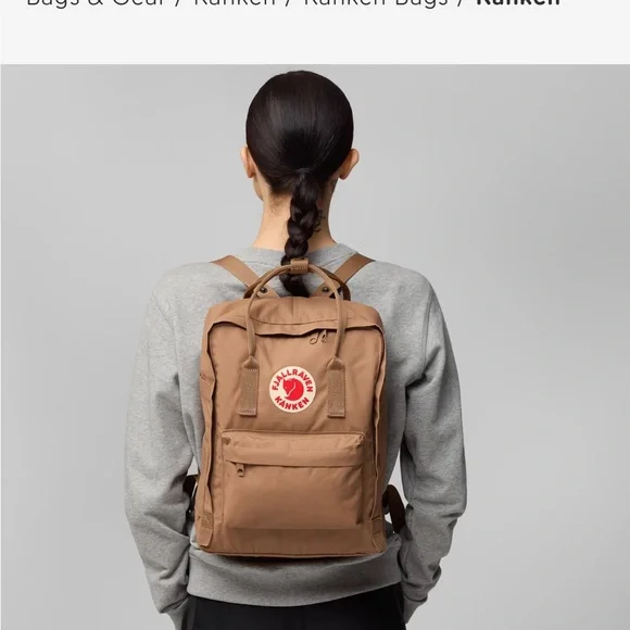 Fjallraven Kånken Spicy Orange Backpack NWT - Picture 6 of 8